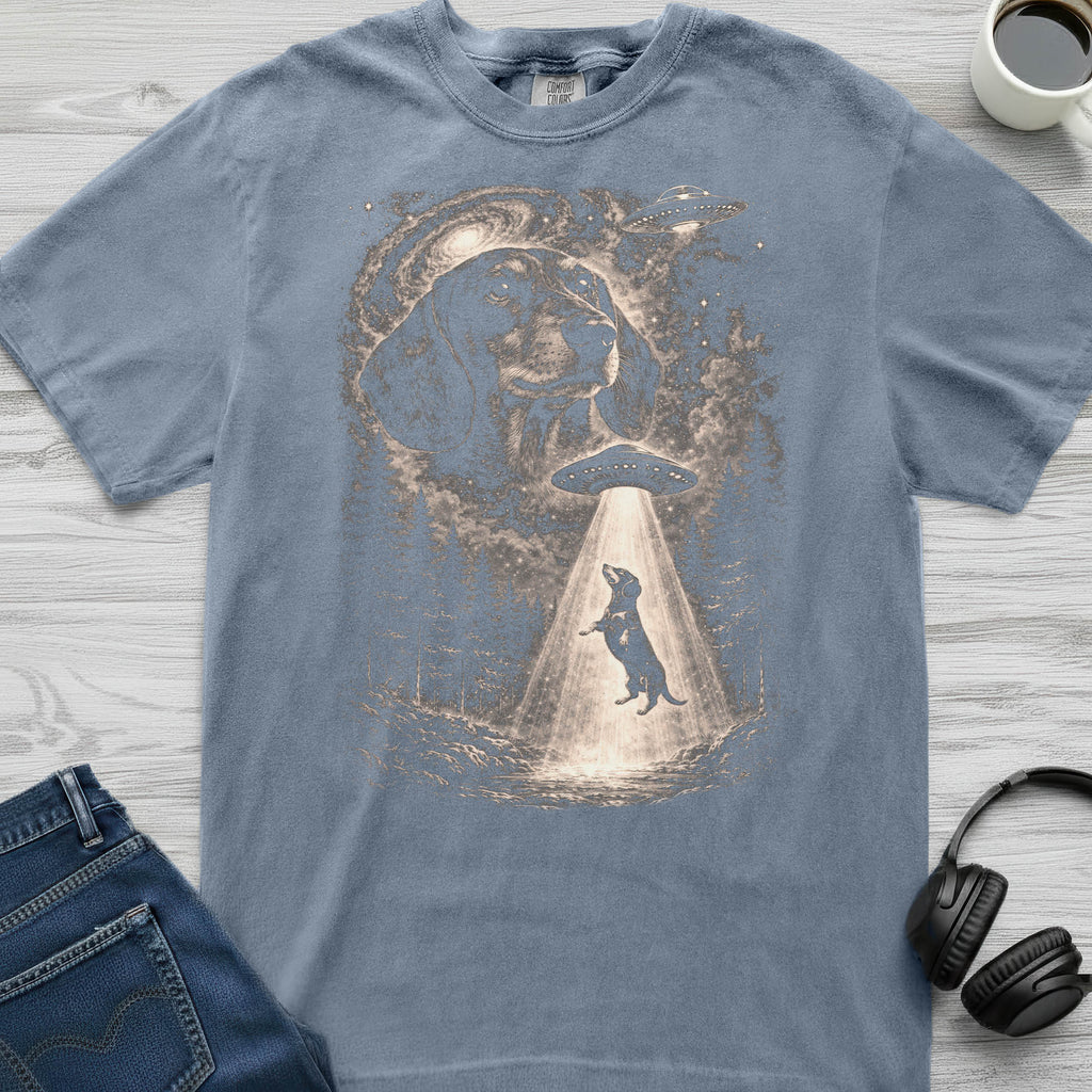 Dachshund UFO T-Shirt
