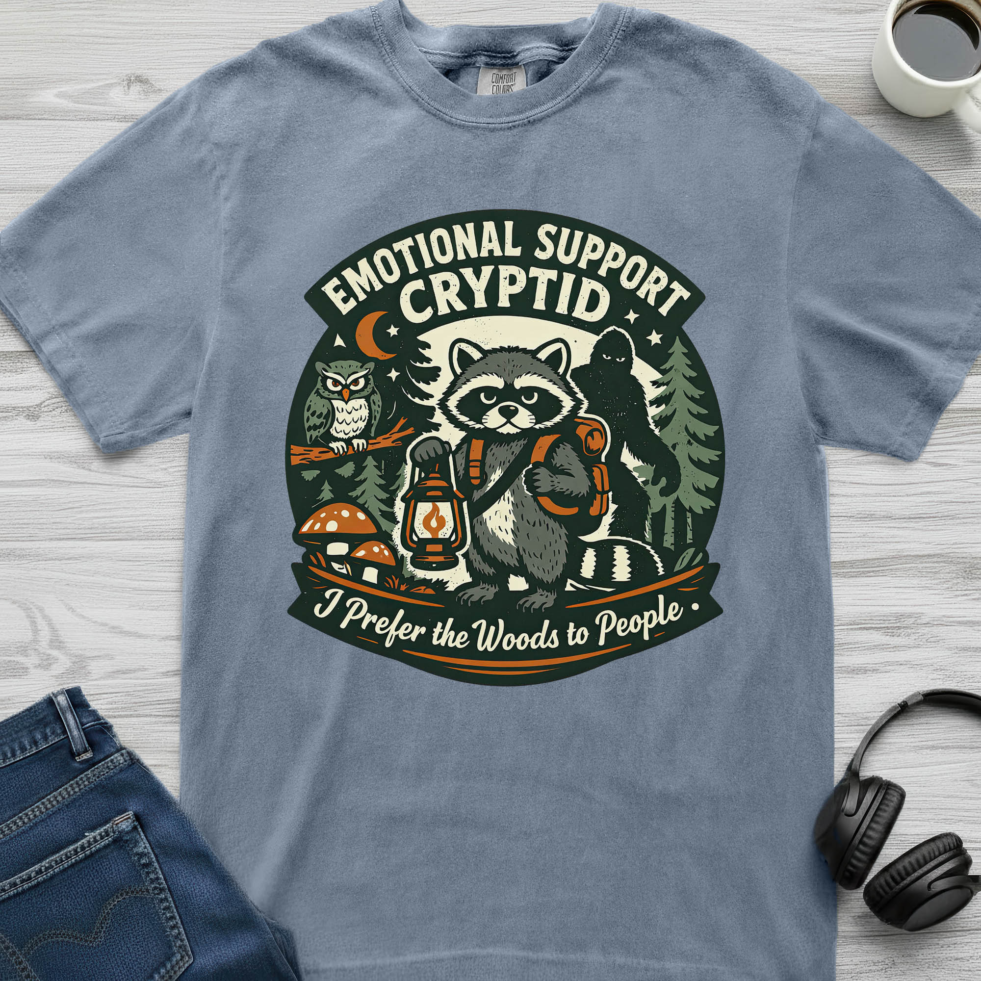 Emotional Support Cryptid T-Shirt