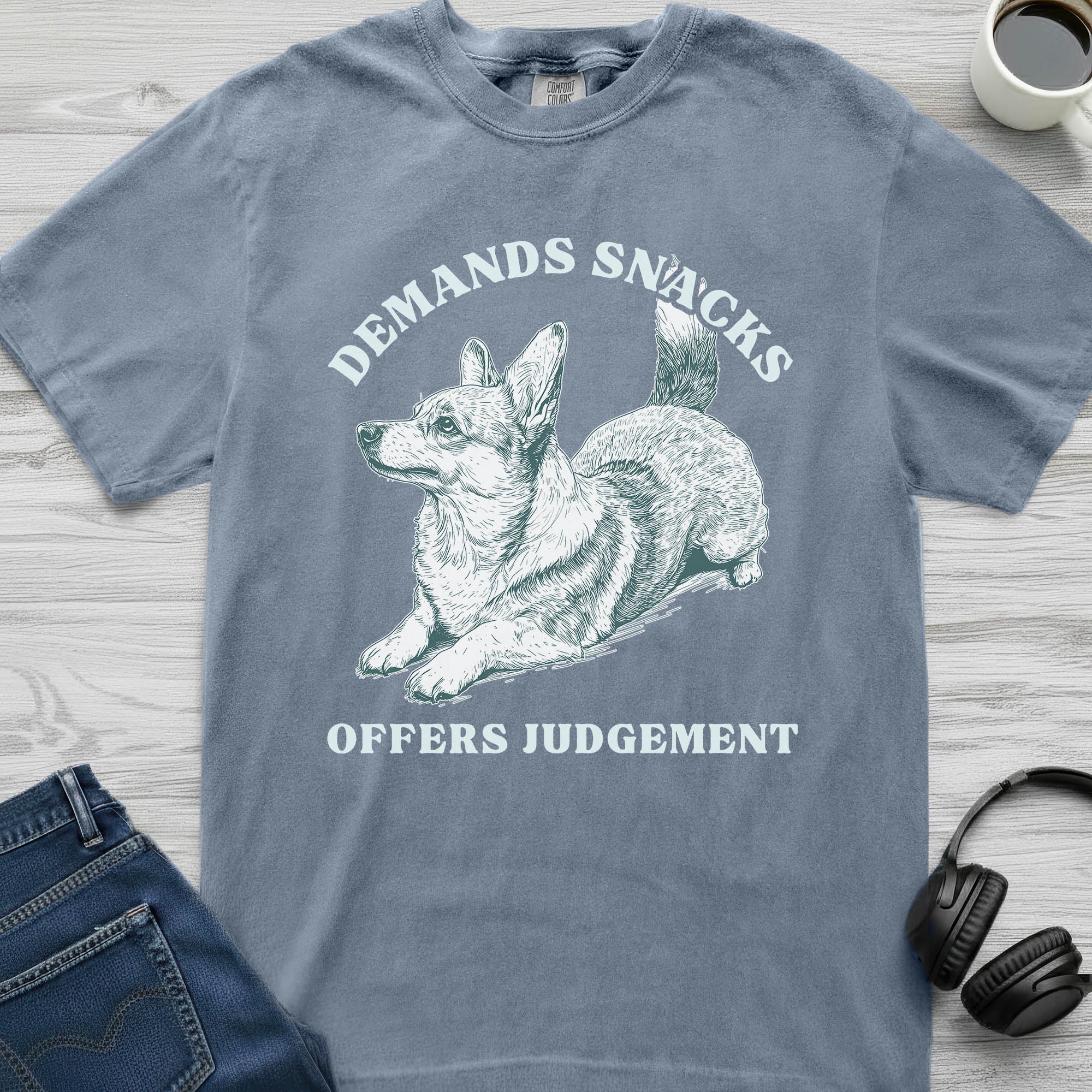 Demanding Corgi T-Shirt