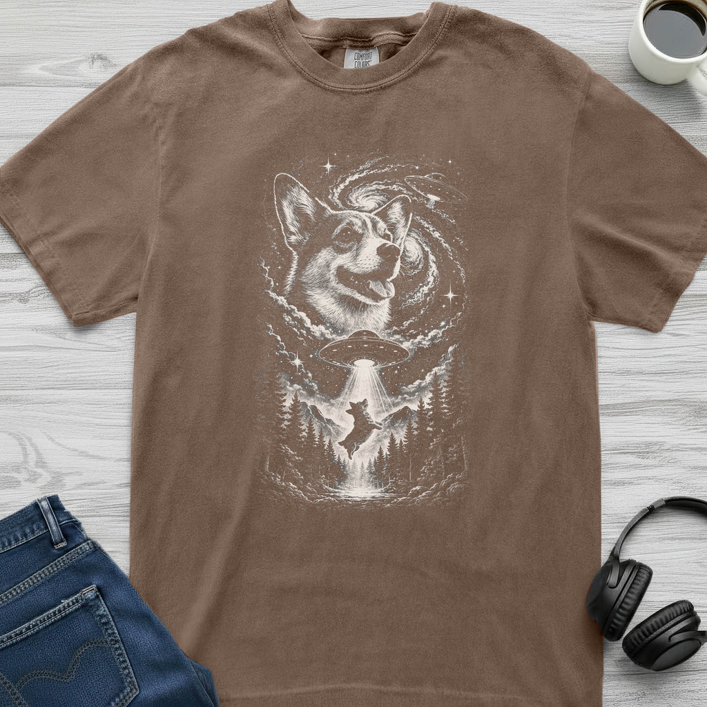 Corgi UFO T-Shirt