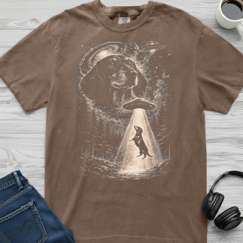 Dachshund UFO T-Shirt
