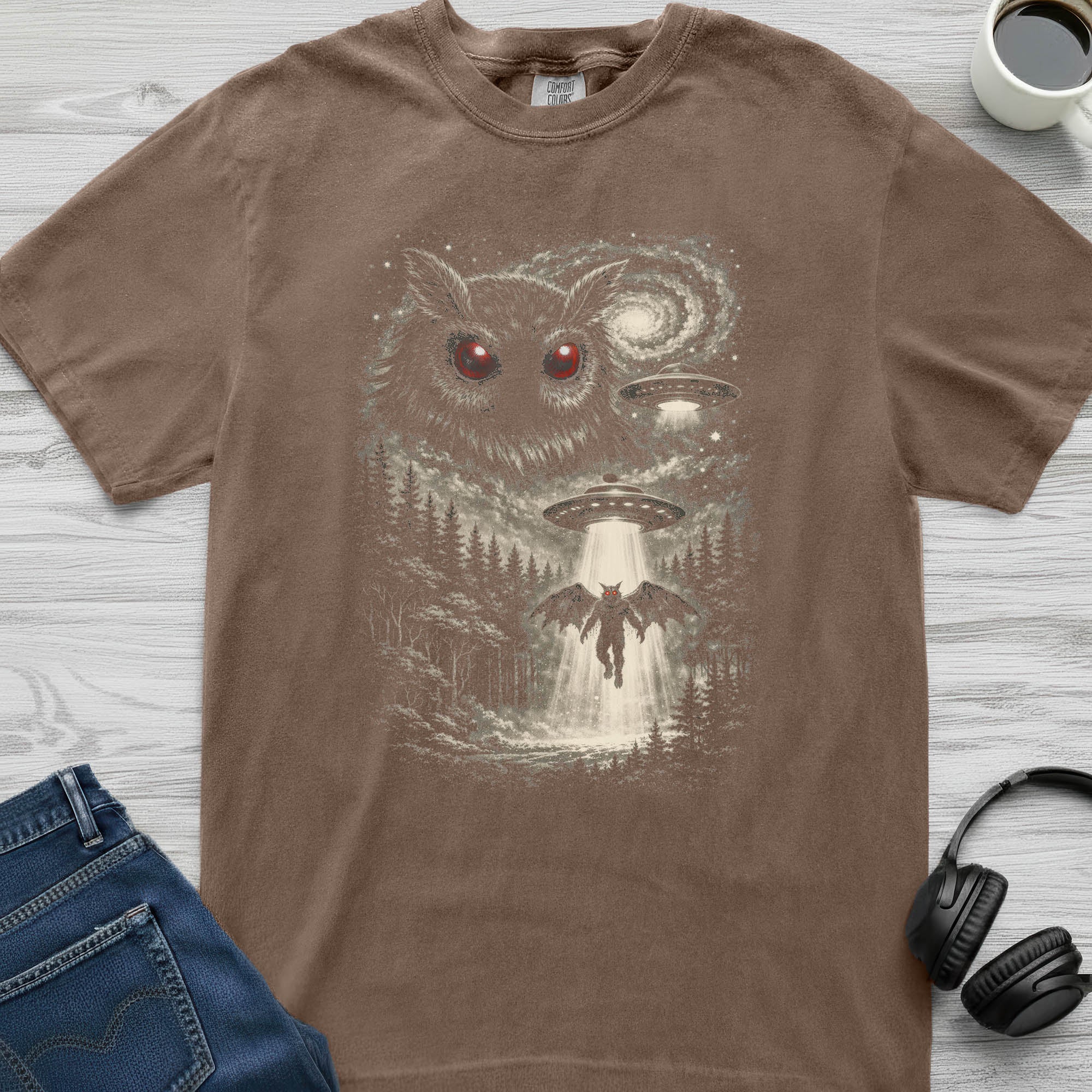 Mothman UFO T-Shirt