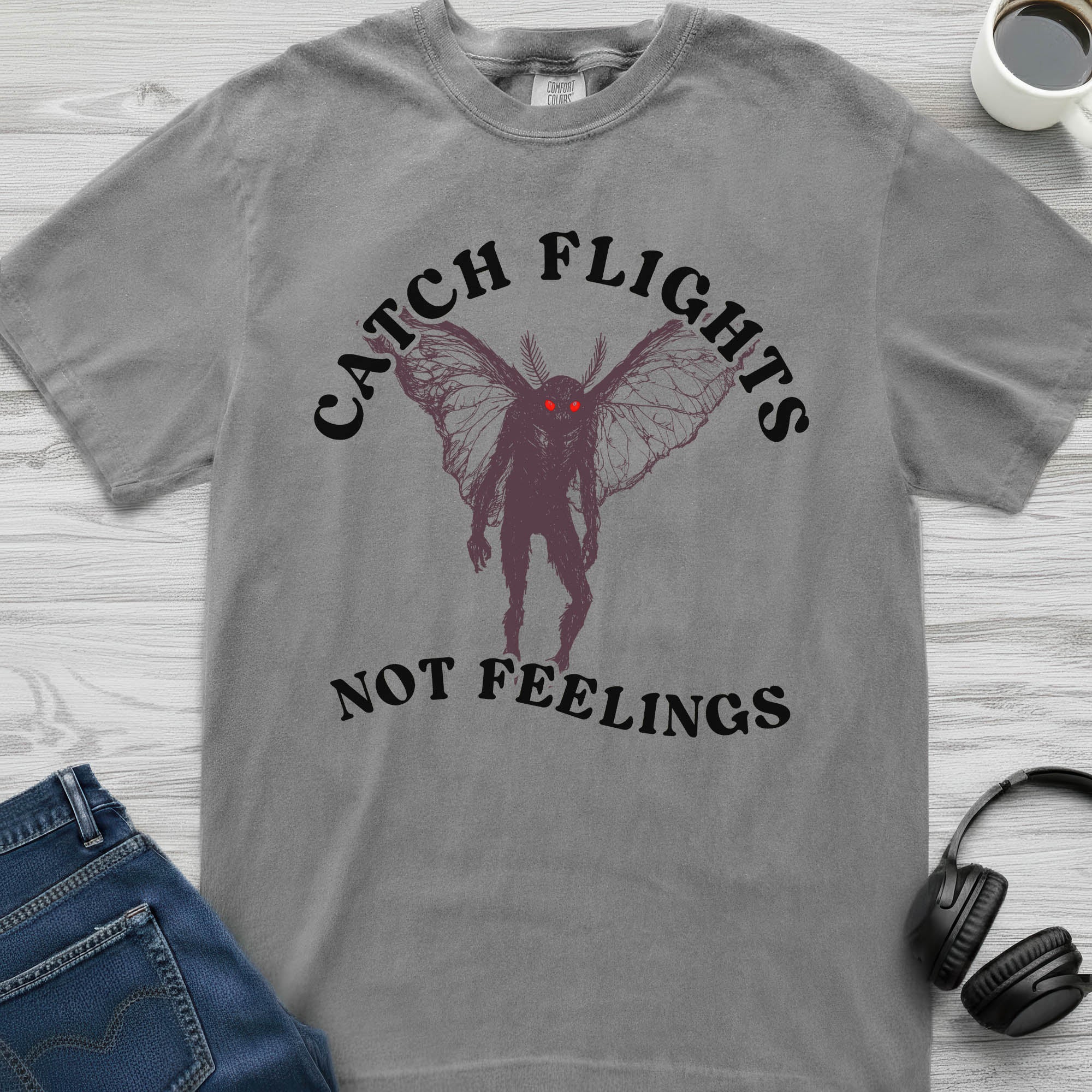 Catch Flights Mothman T-Shirt
