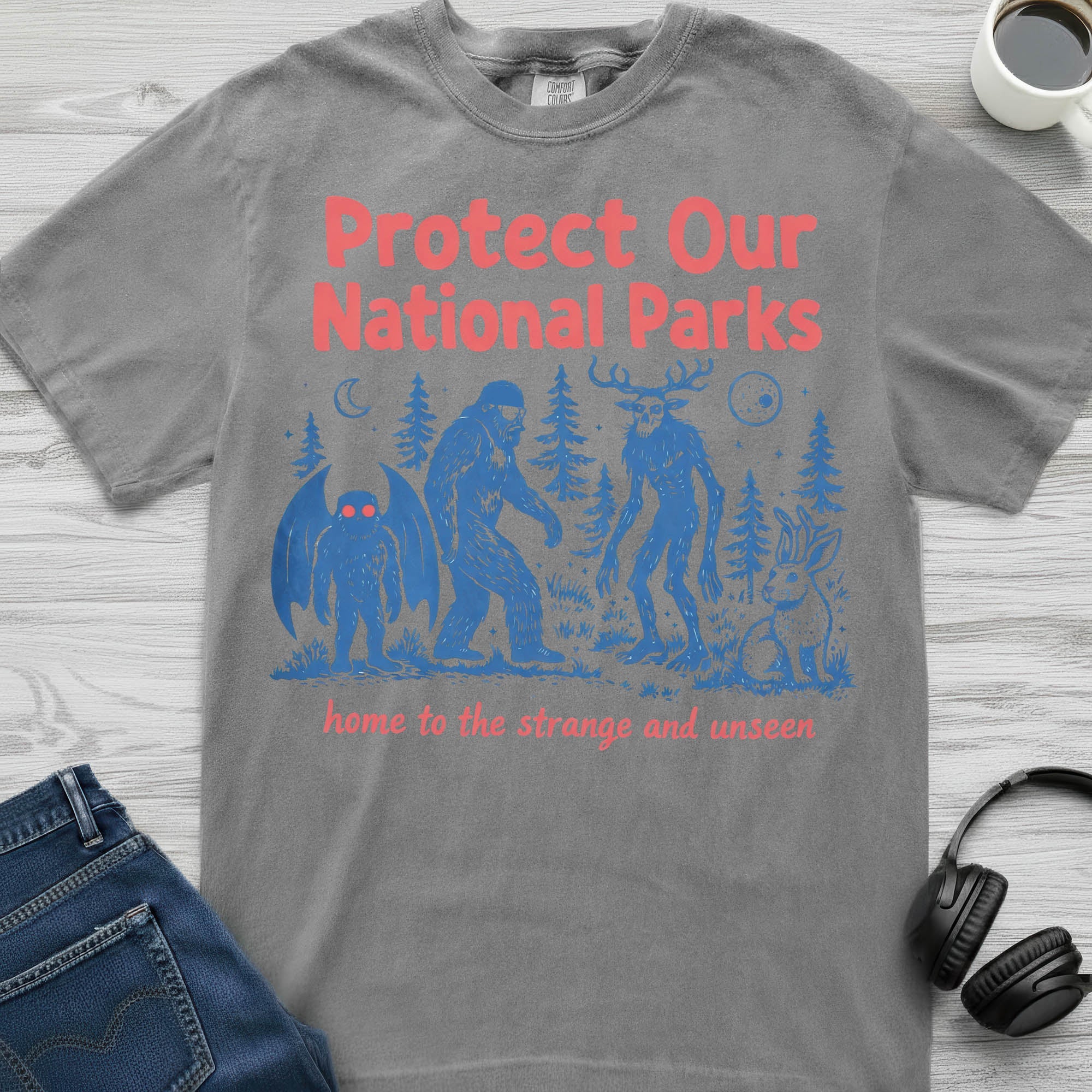 Cryptid National Parks T-Shirt