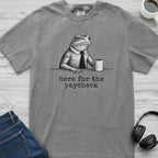 Here For the Paycheck Frog T-Shirt