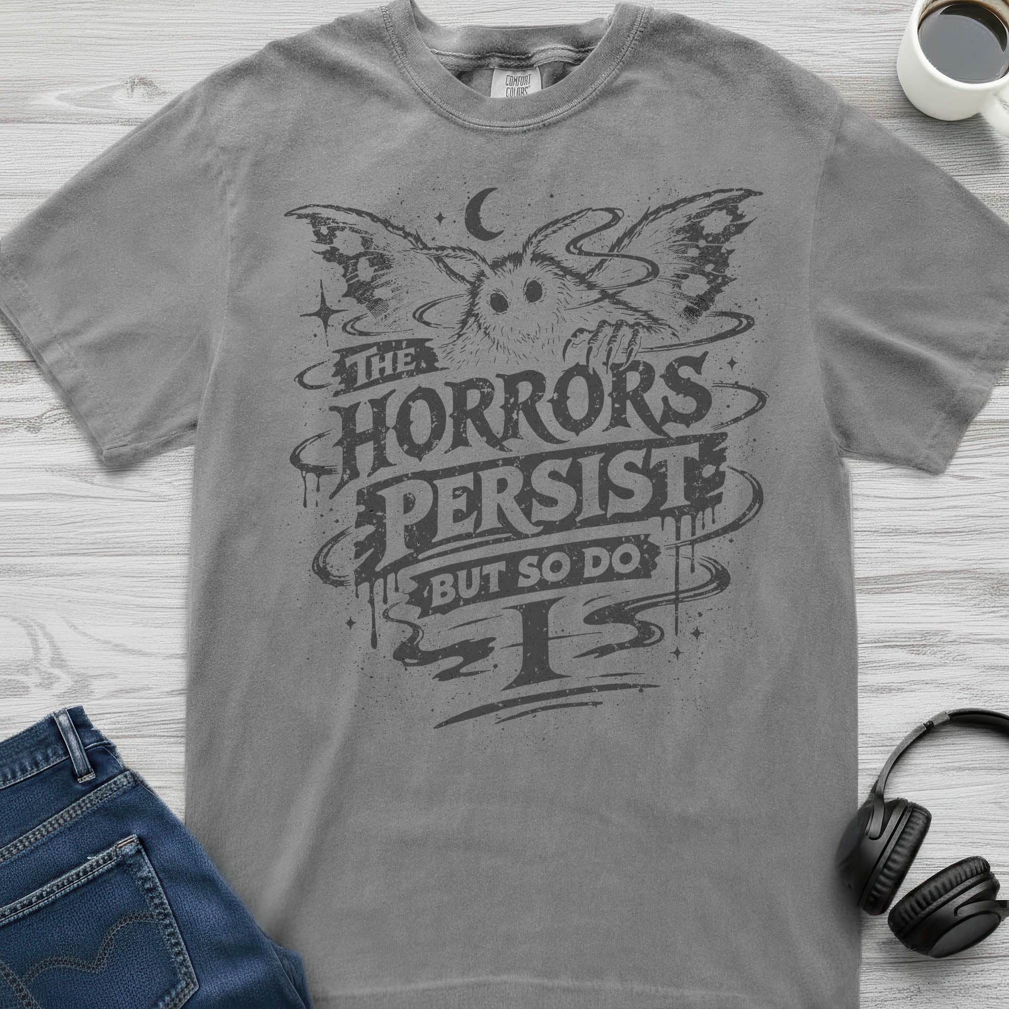 Mothman Horrors Persist T-Shirt