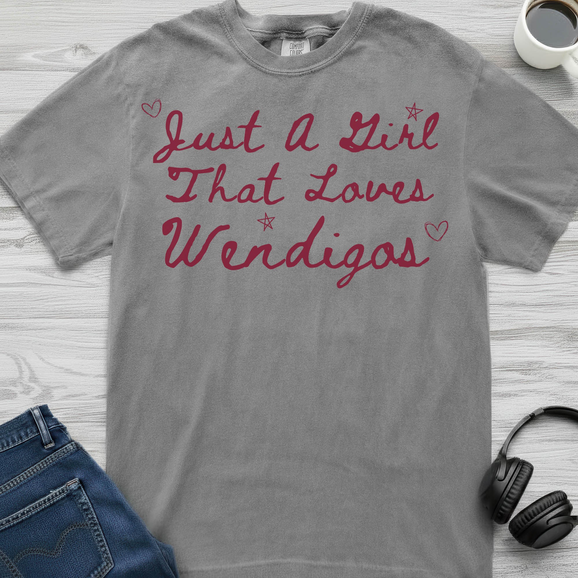 Wendigo Just A Girl T-Shirt