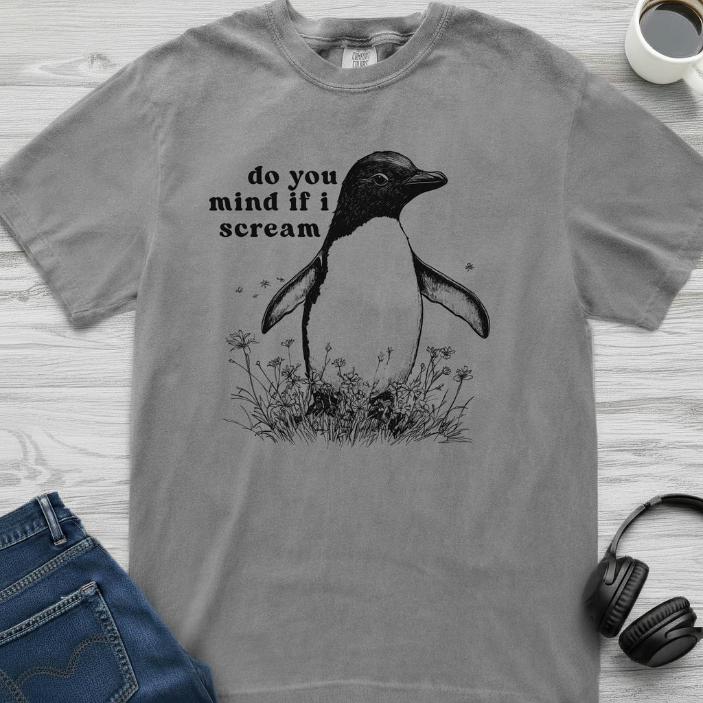 Penguin Scream T-Shirt