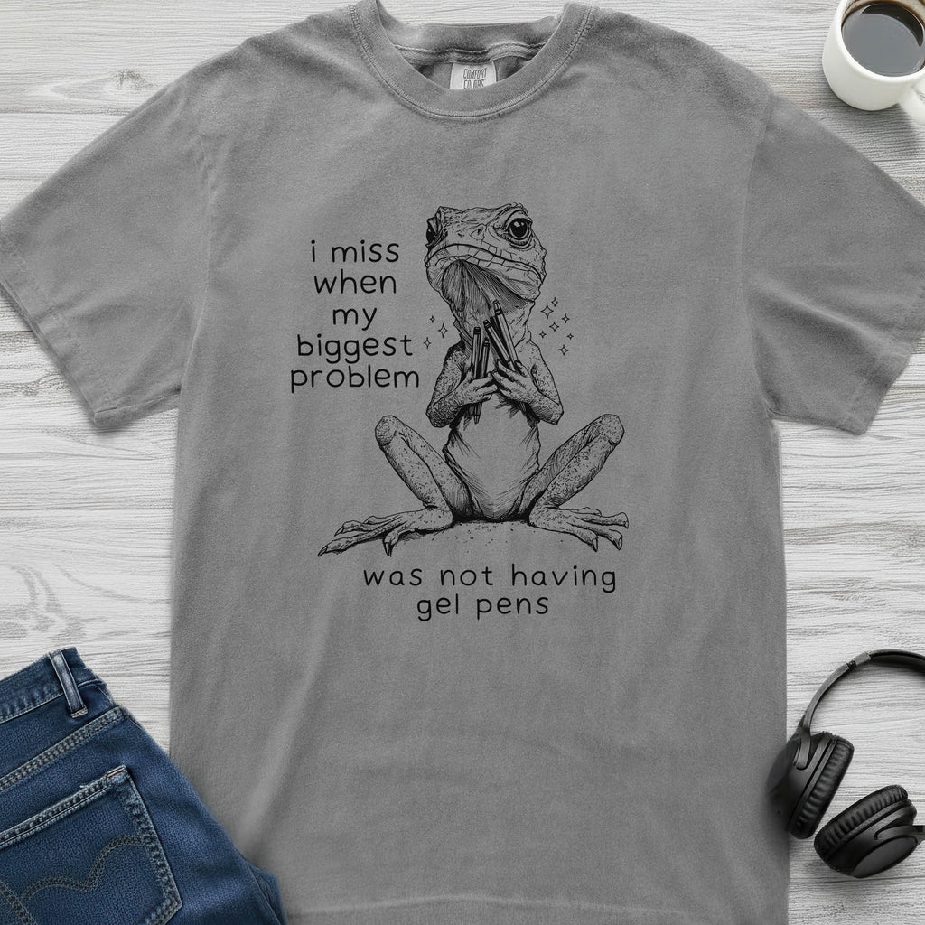 Gel Pens Lizard T-Shirt