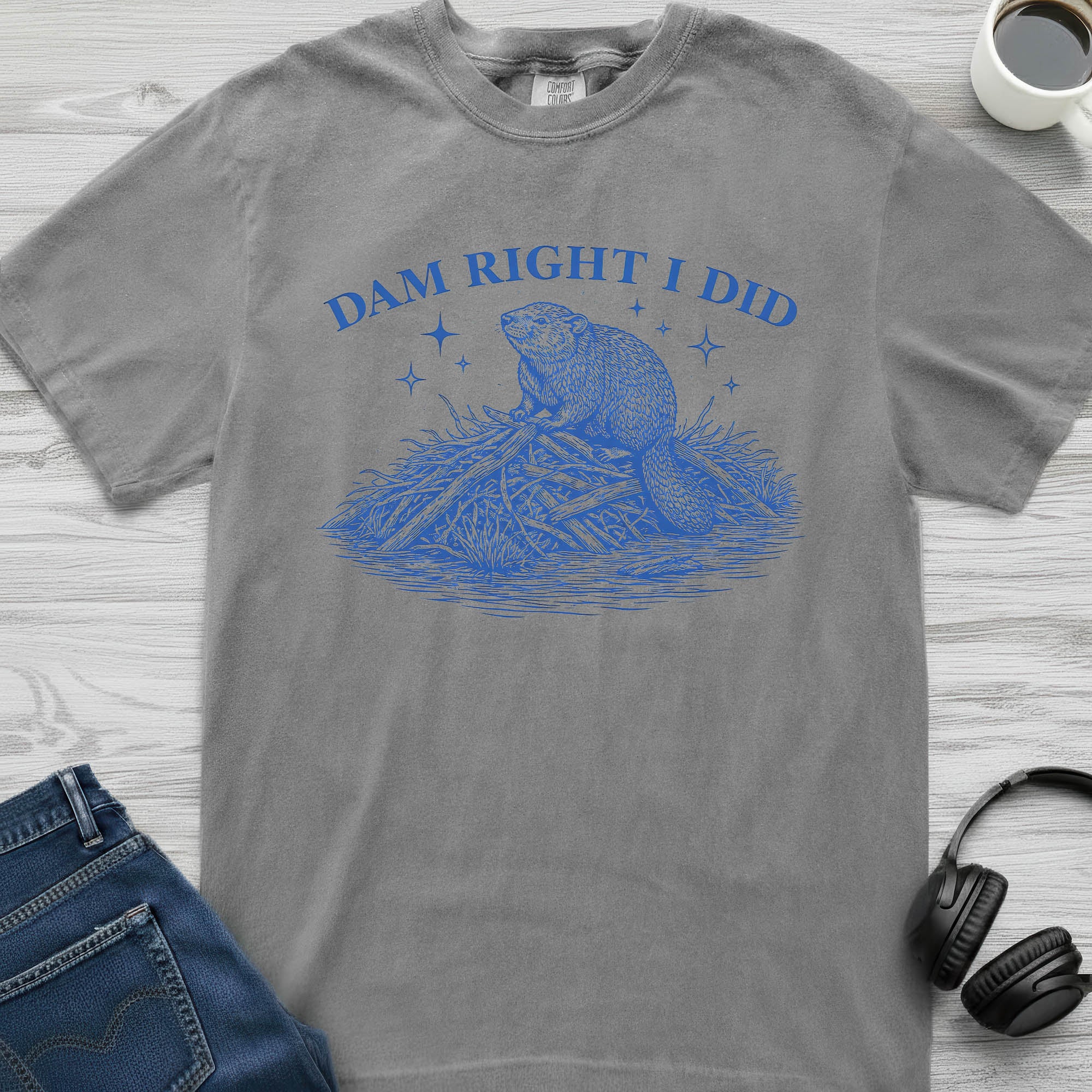 Dam Right Beaver T-Shirt