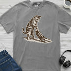 Vacuuming Cat T-Shirt