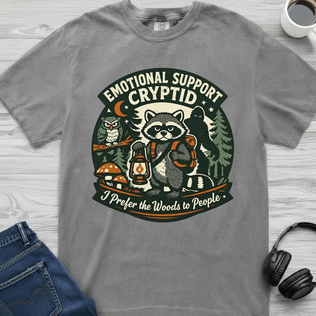 Emotional Support Cryptid T-Shirt