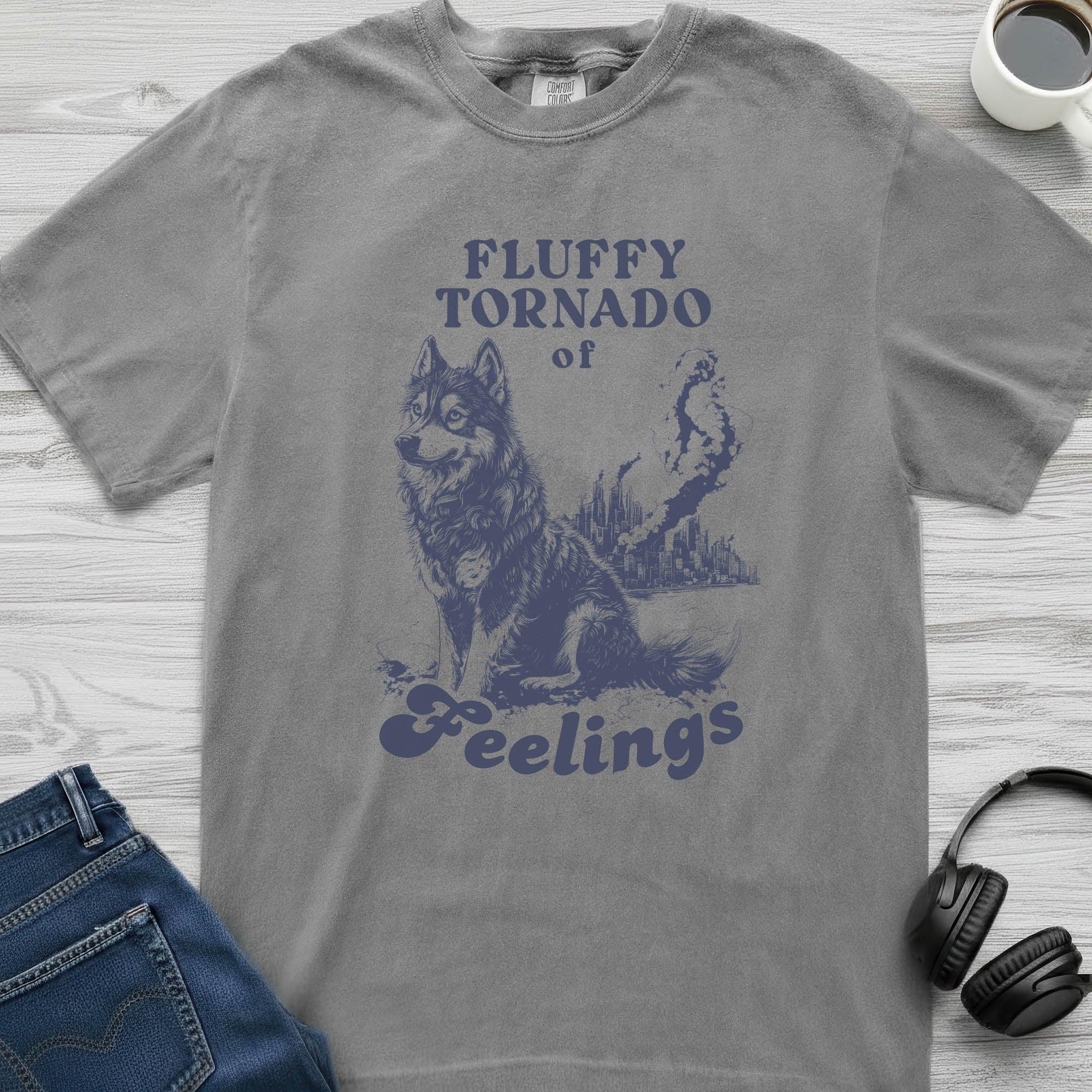 Tornado Of Feelings Husky T-Shirt