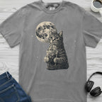 Iced Coffee Moon Cat T-Shirt