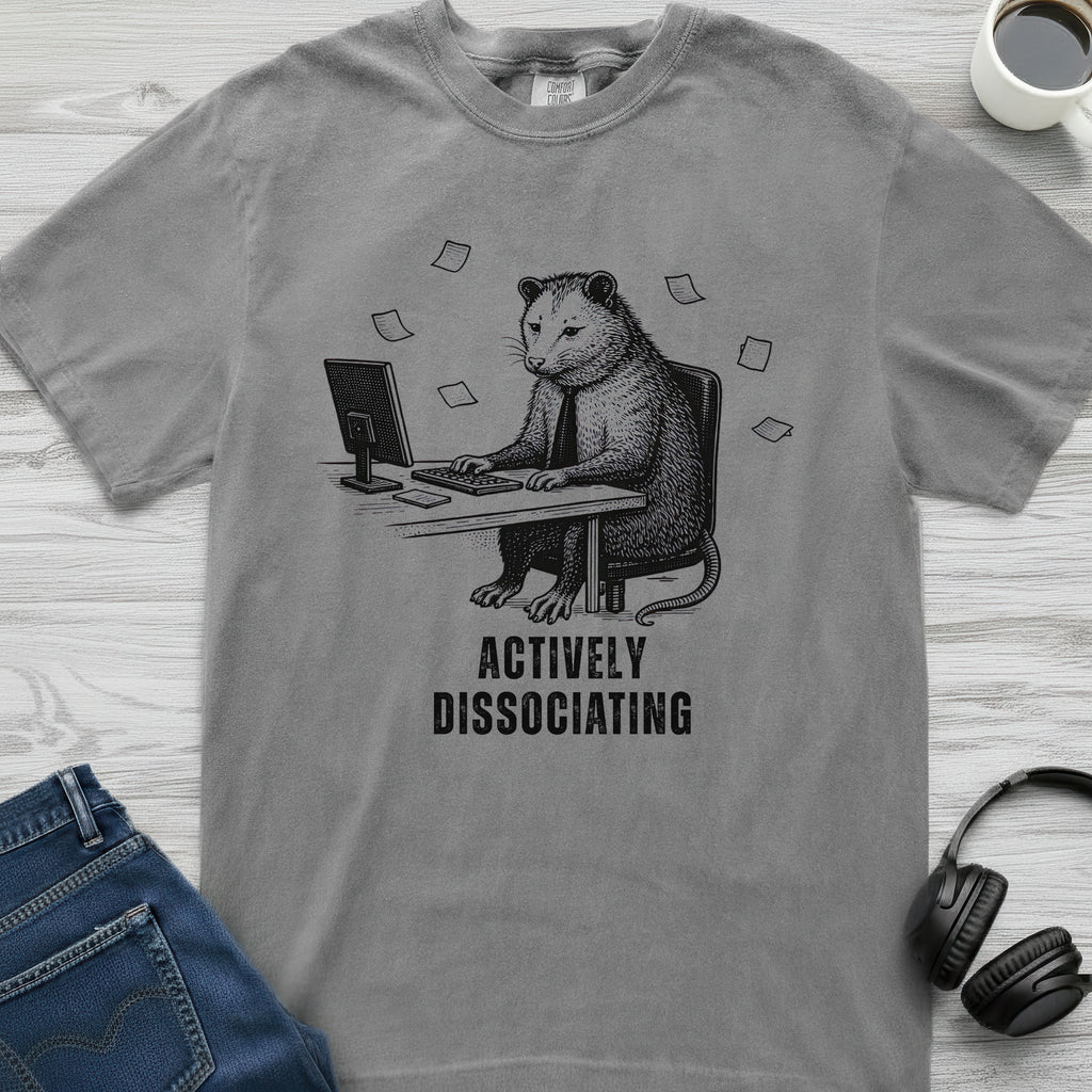 Actively Dissociating Possum T-Shirt