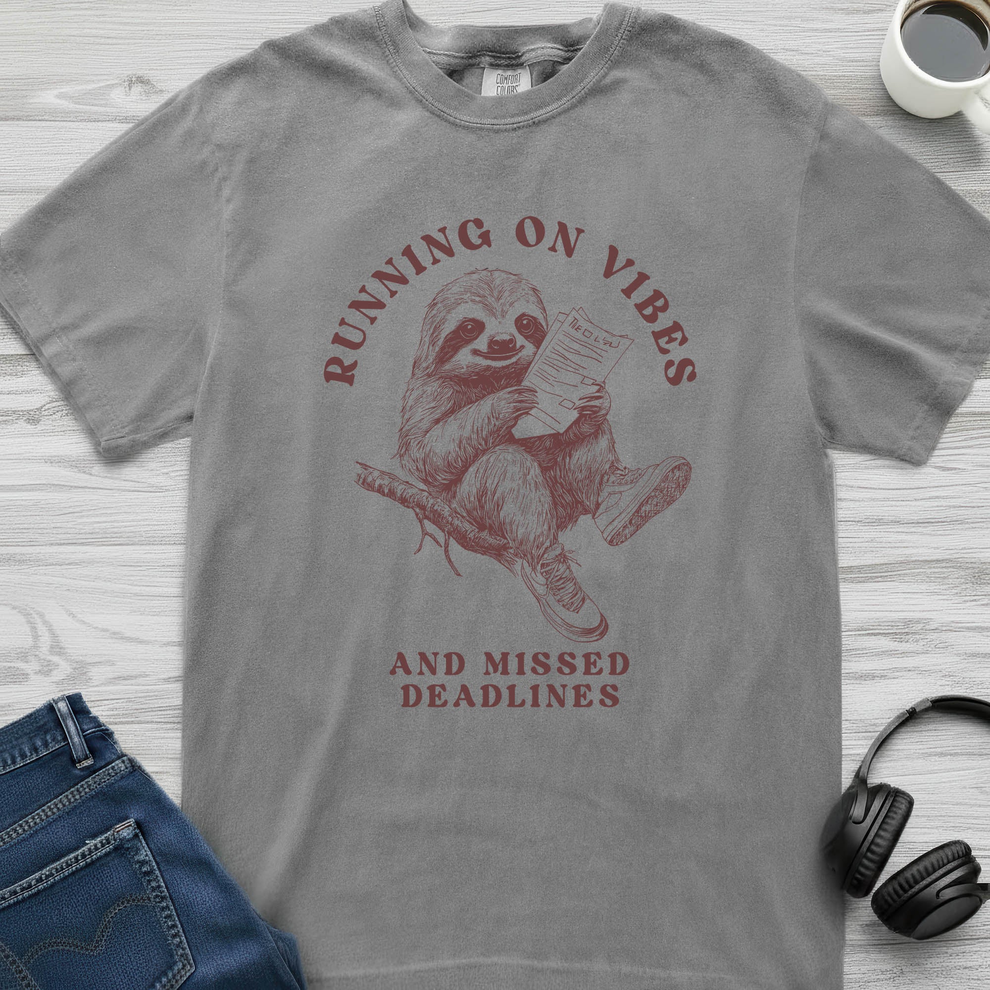 Missed Deadlines Sloth T-Shirt