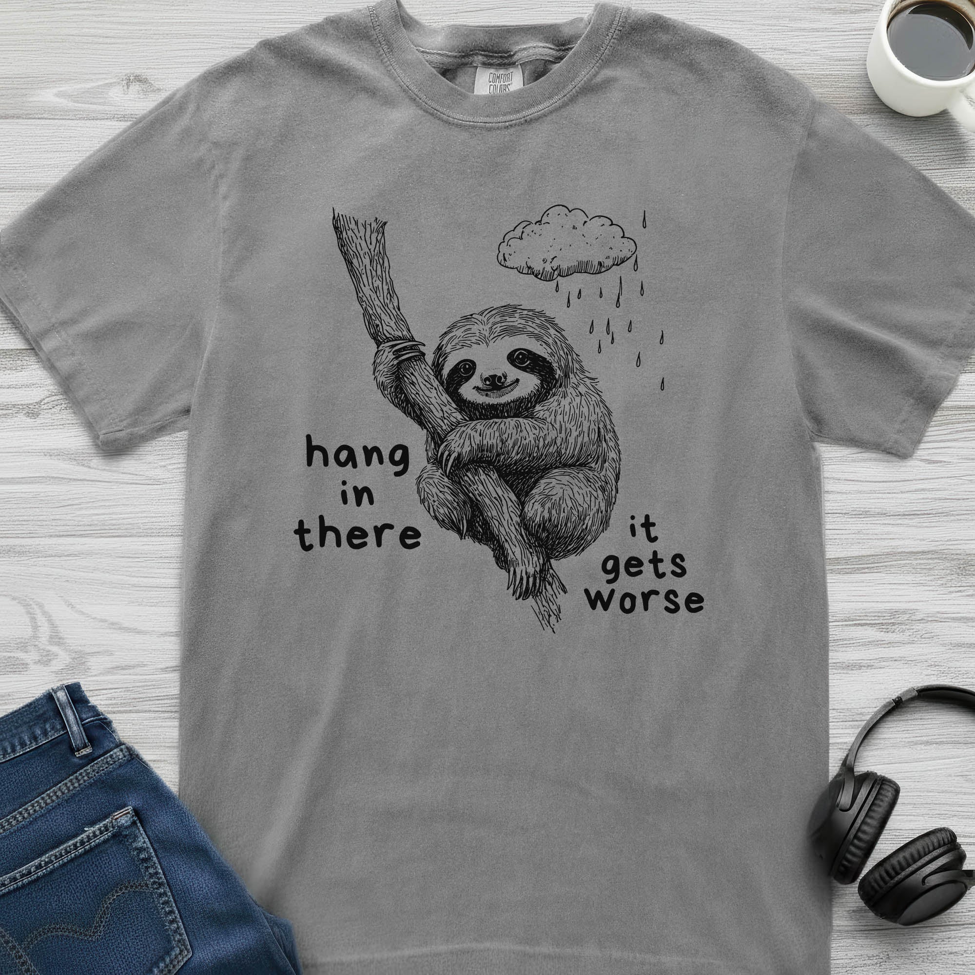 Sloth It Gets Worse T-Shirt
