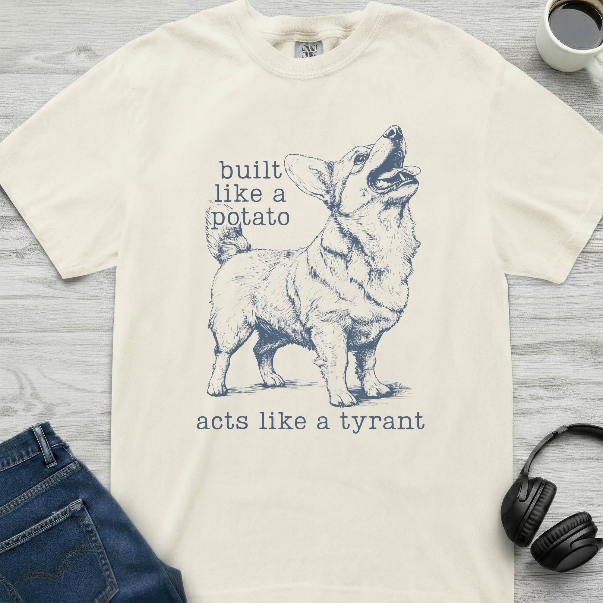 Corgi Tyrant T-Shirt