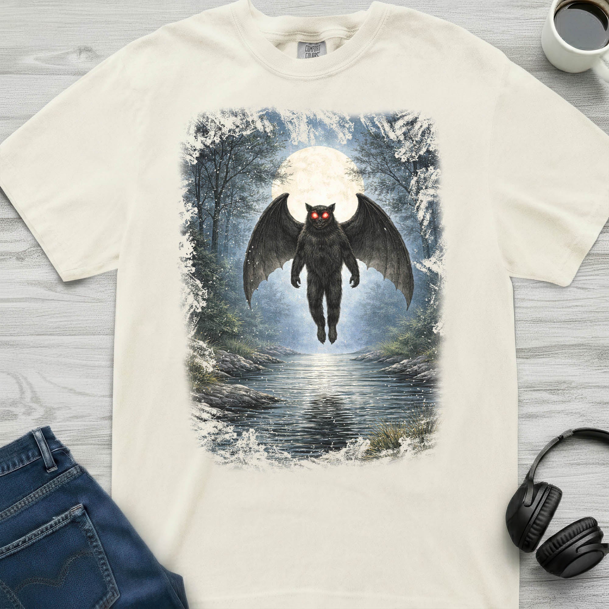 Mothman Vintage T-Shirt