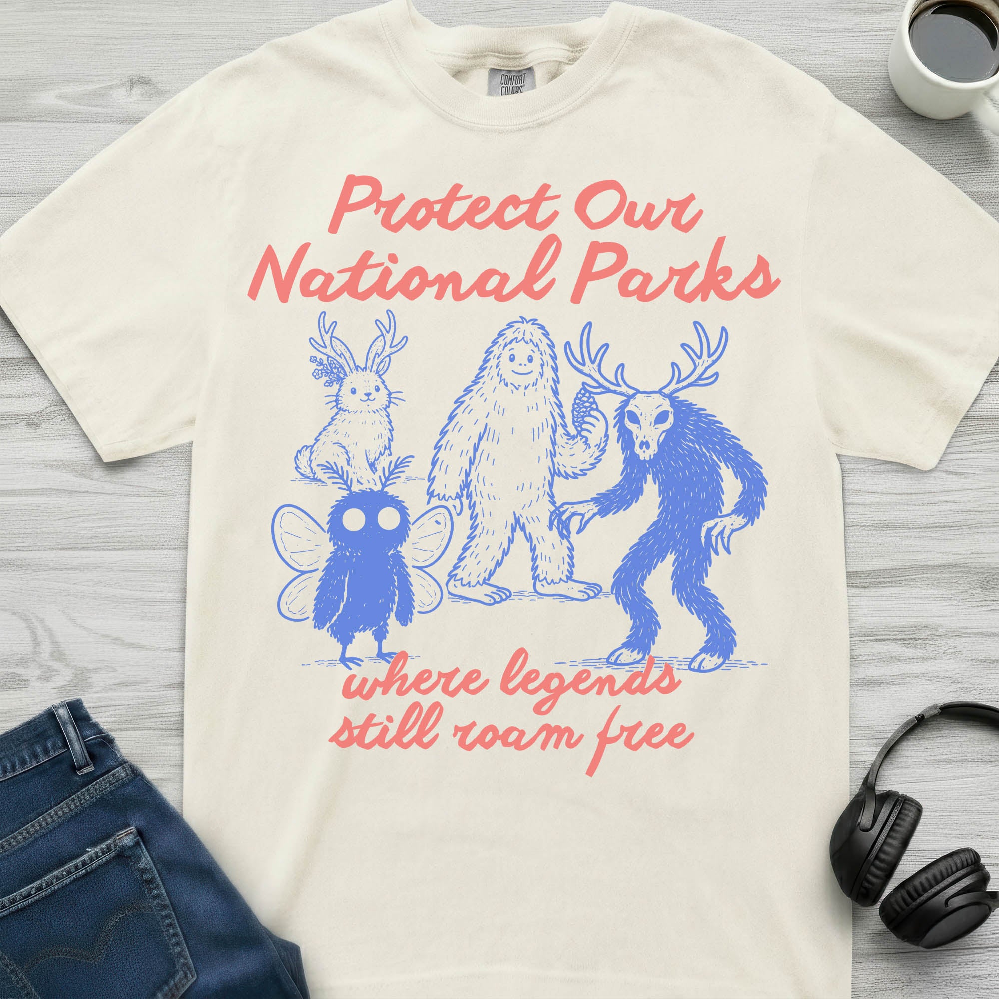 Cryptid National Parks T-Shirt