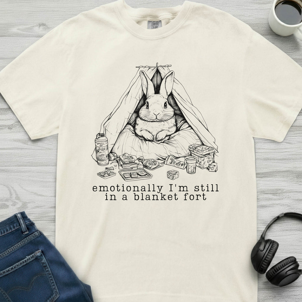 Blanket Fort Rabbit T-Shirt