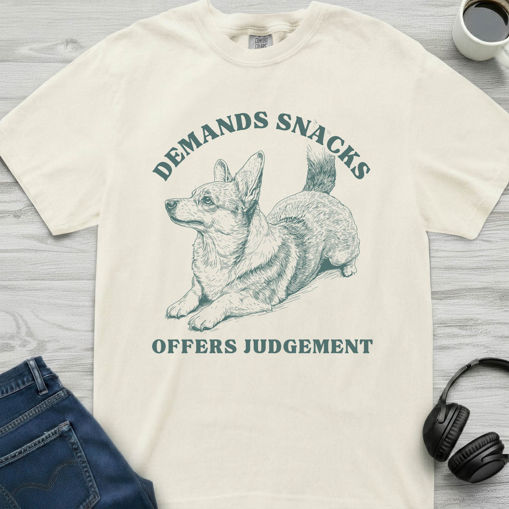 Demanding Corgi T-Shirt