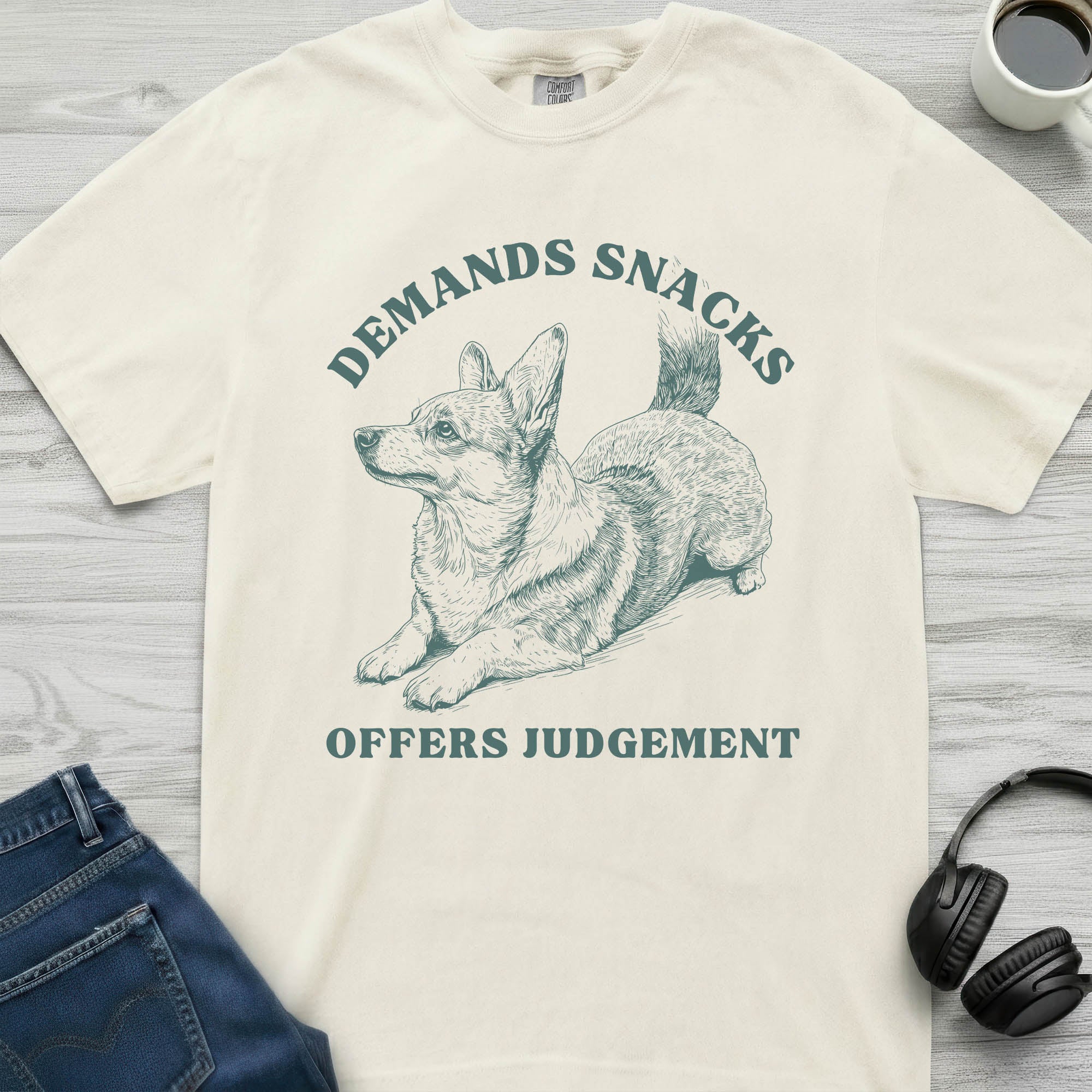 Demanding Corgi T-Shirt