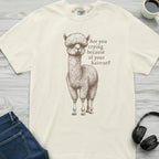 Bad Haircut Llama T-Shirt