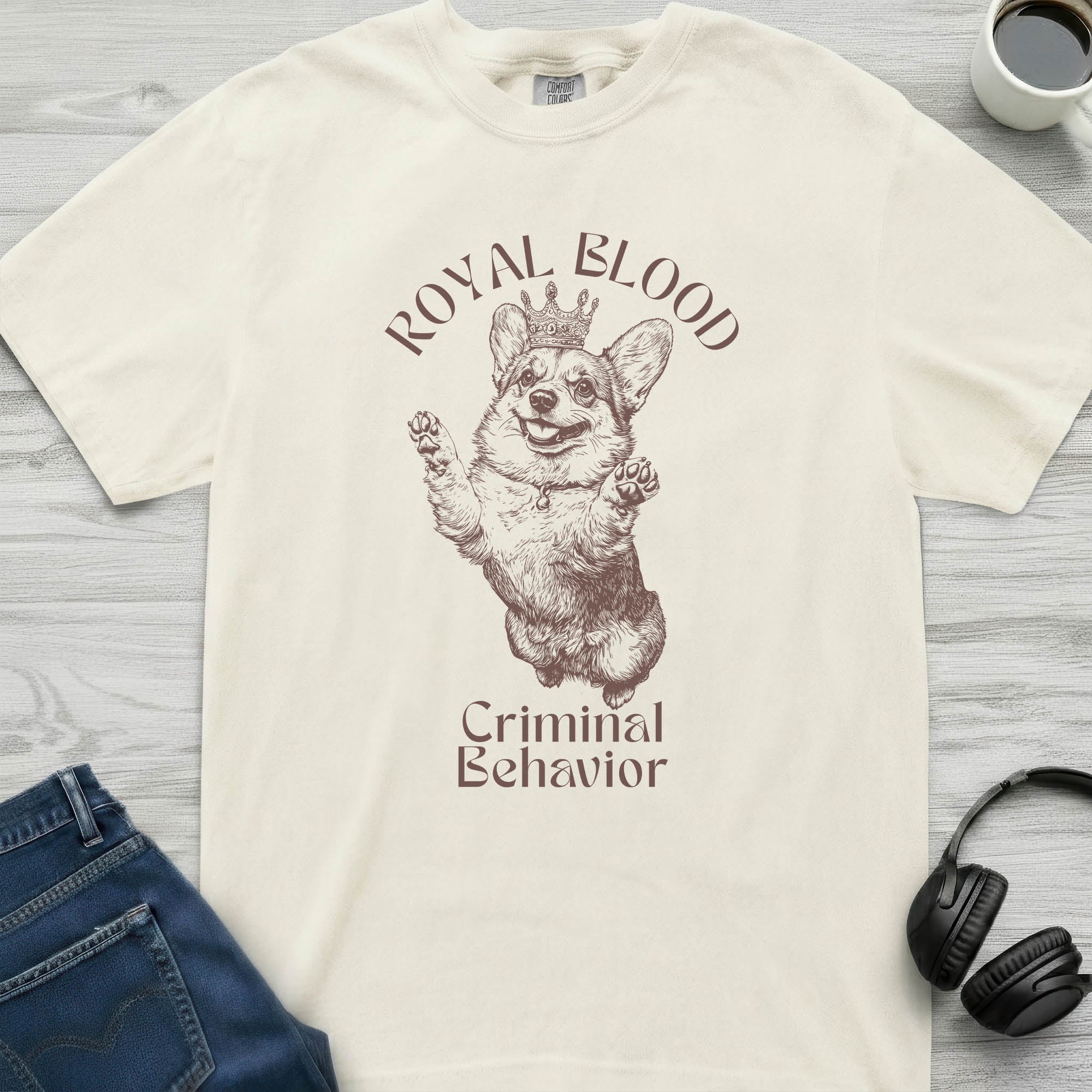Criminal Corgi T-Shirt