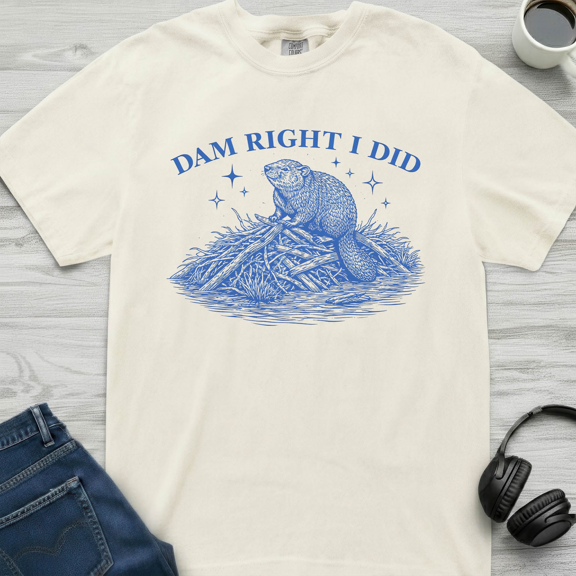 Dam Right Beaver T-Shirt