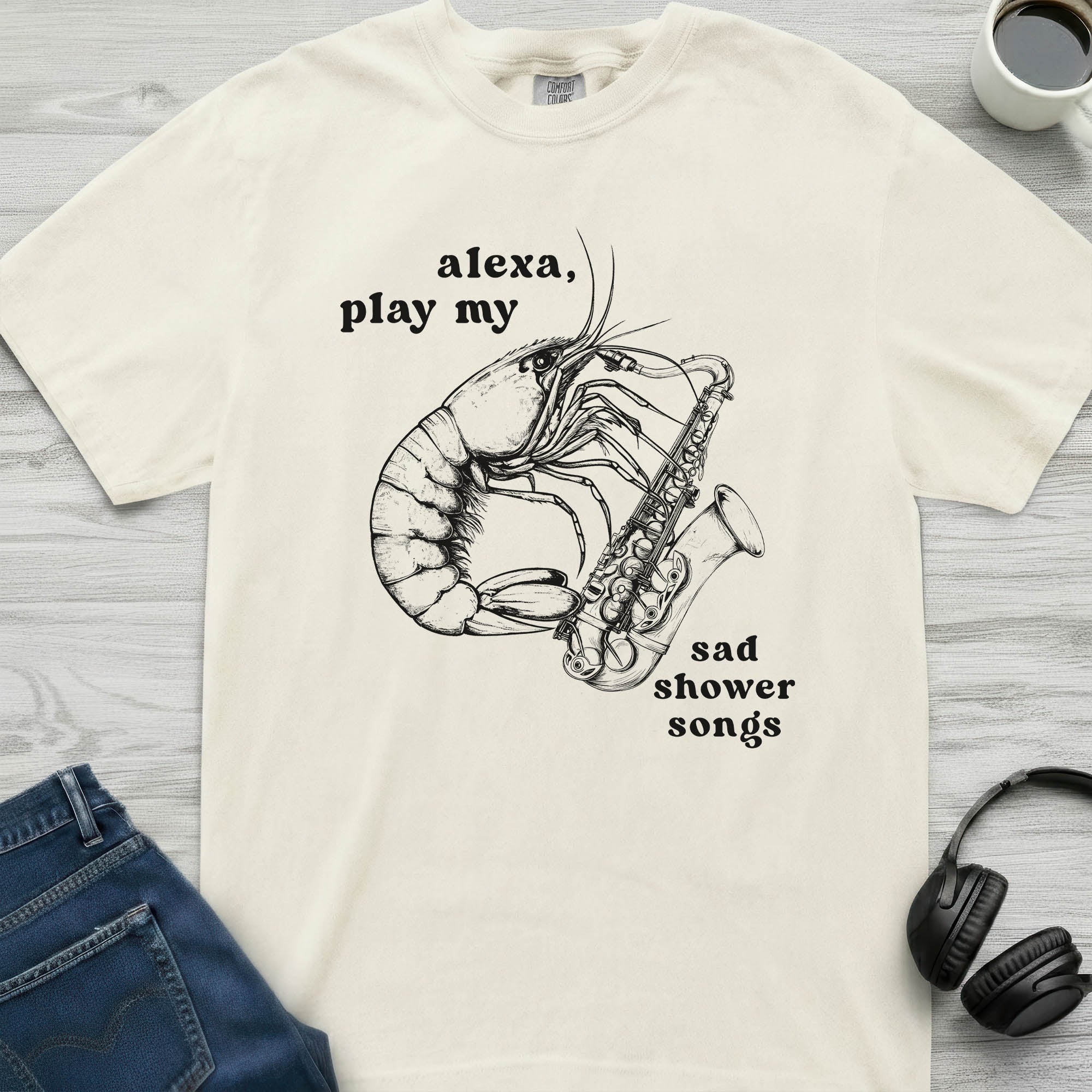 Shrimp Sad Songs T-Shirt