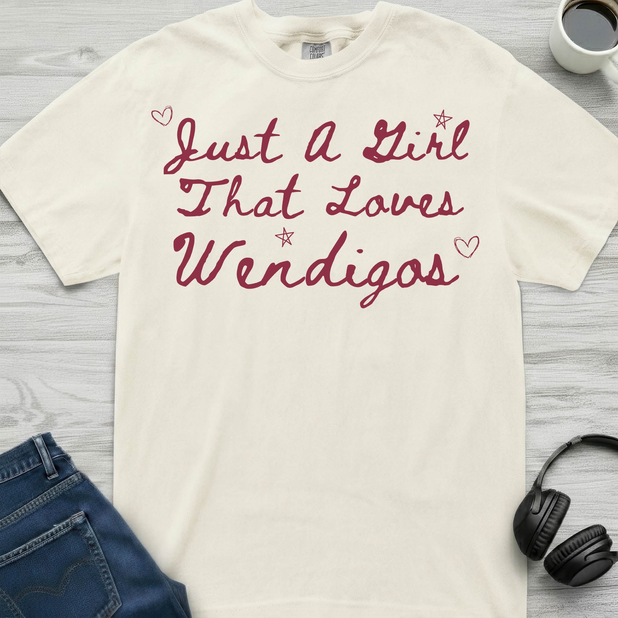 Wendigo Just A Girl T-Shirt