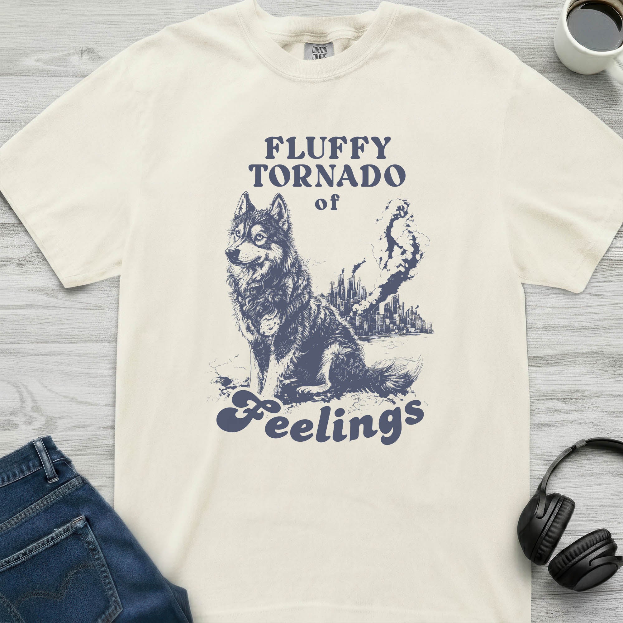 Tornado Of Feelings Husky T-Shirt