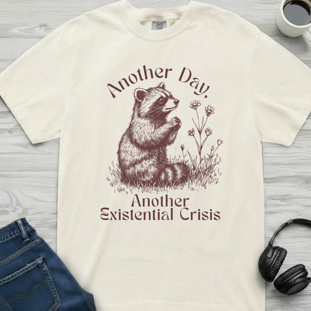 Existential Crisis Raccoon T-Shirt