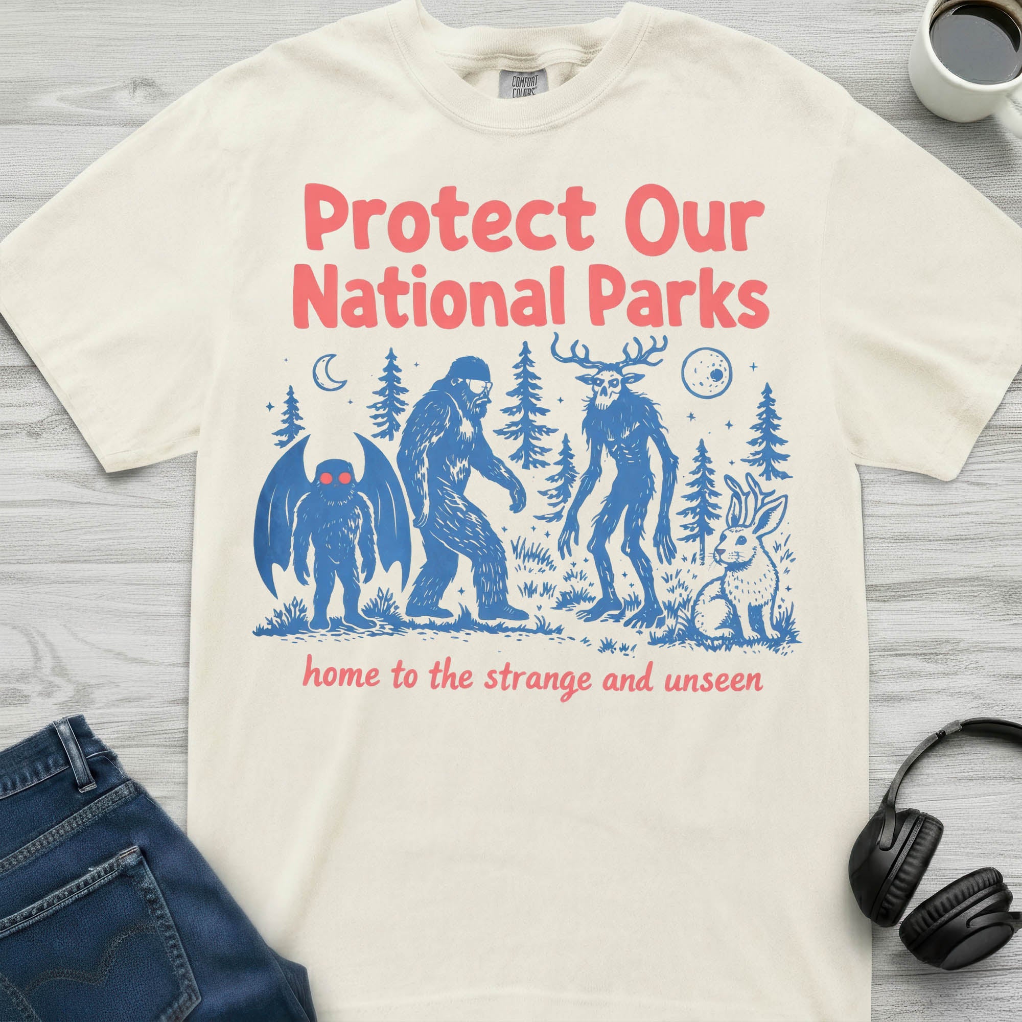 Cryptid National Parks T-Shirt