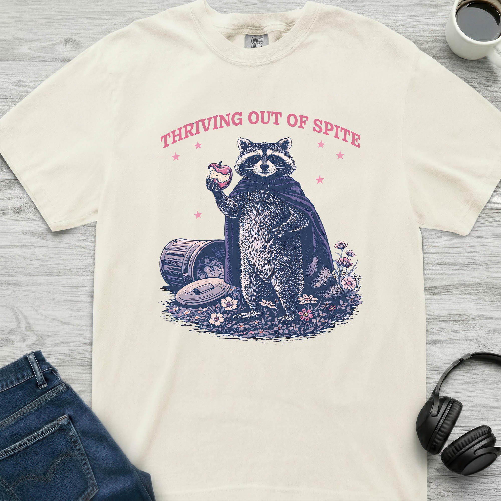 Thriving Out Of Spite Raccoon T-Shirt