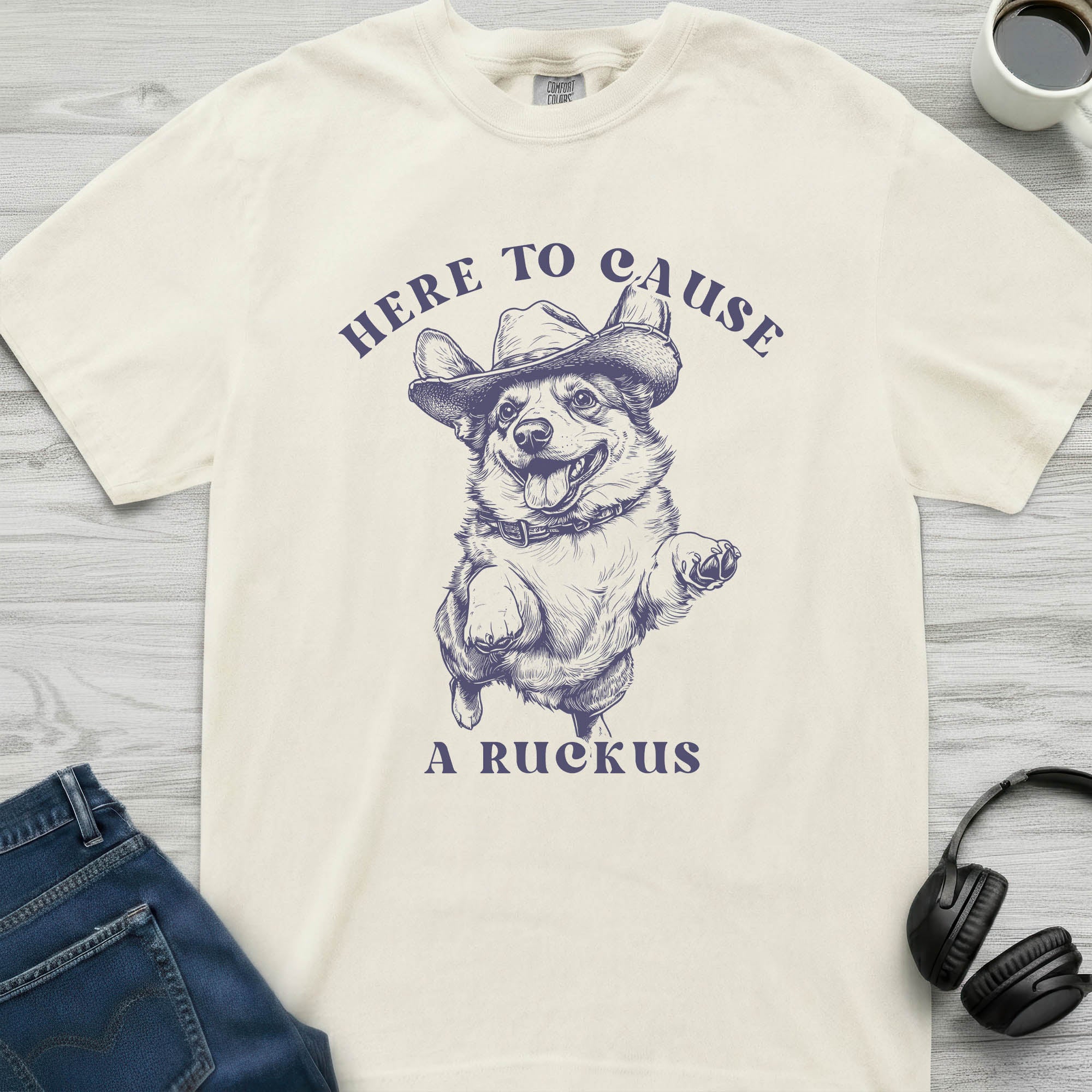 Cowboy Corgi T-Shirt