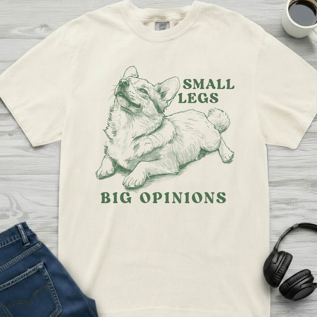 Big Corgi Opinions T-Shirt