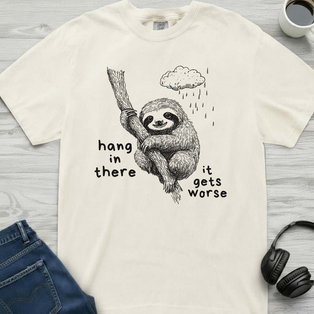 Sloth It Gets Worse T-Shirt