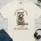 Two Cents Raccoon T-Shirt