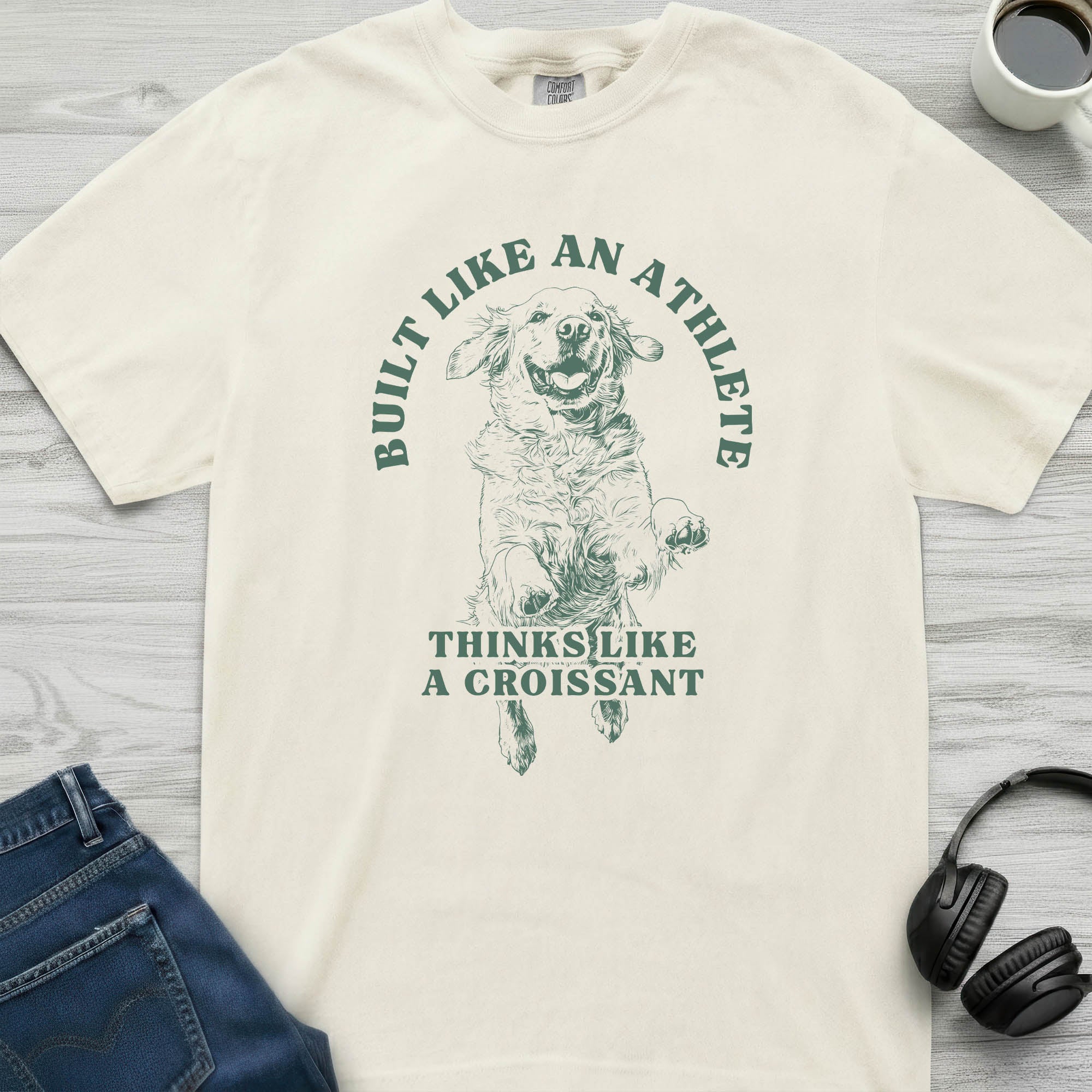 Golden Retriever Athlete T-Shirt