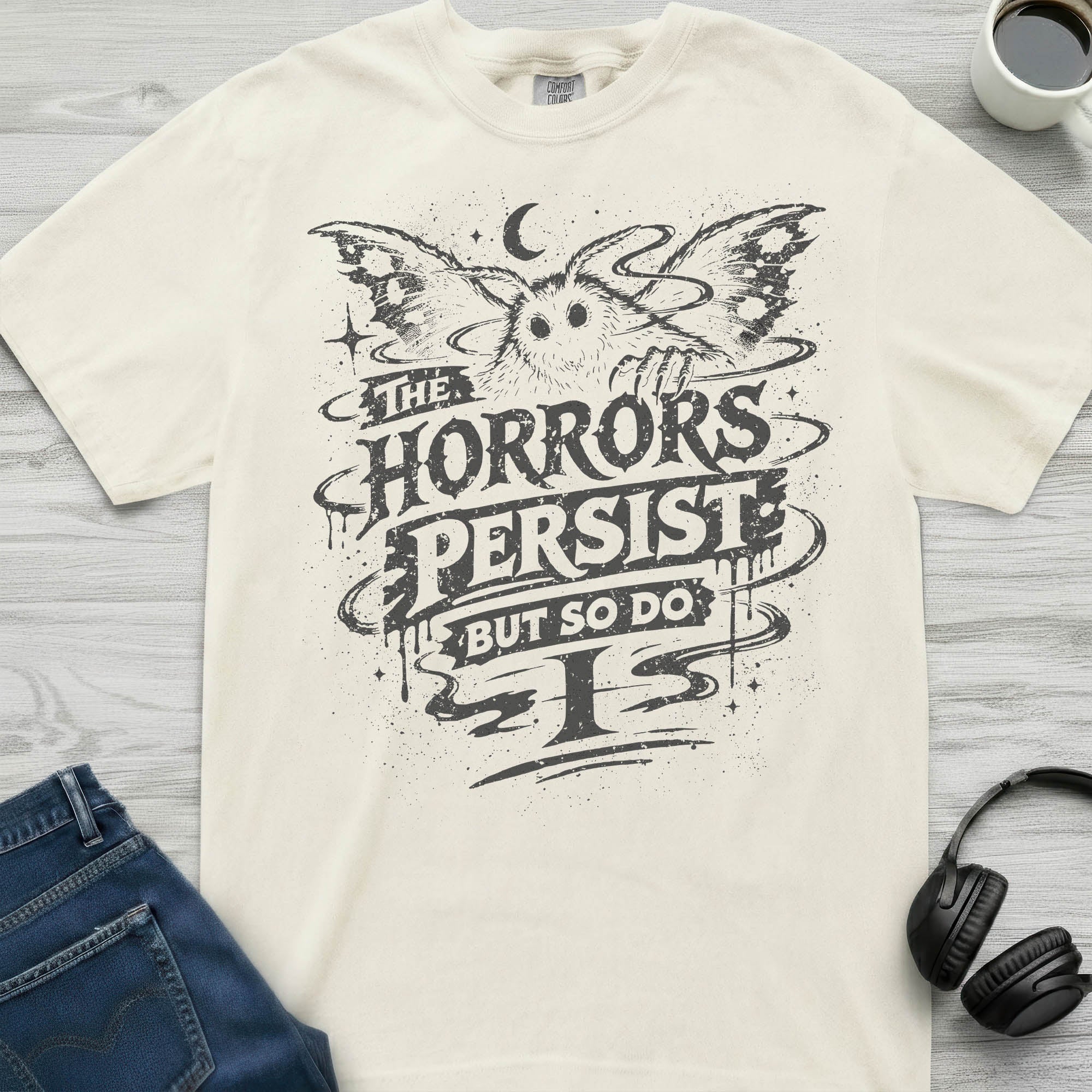 Mothman Horrors Persist T-Shirt