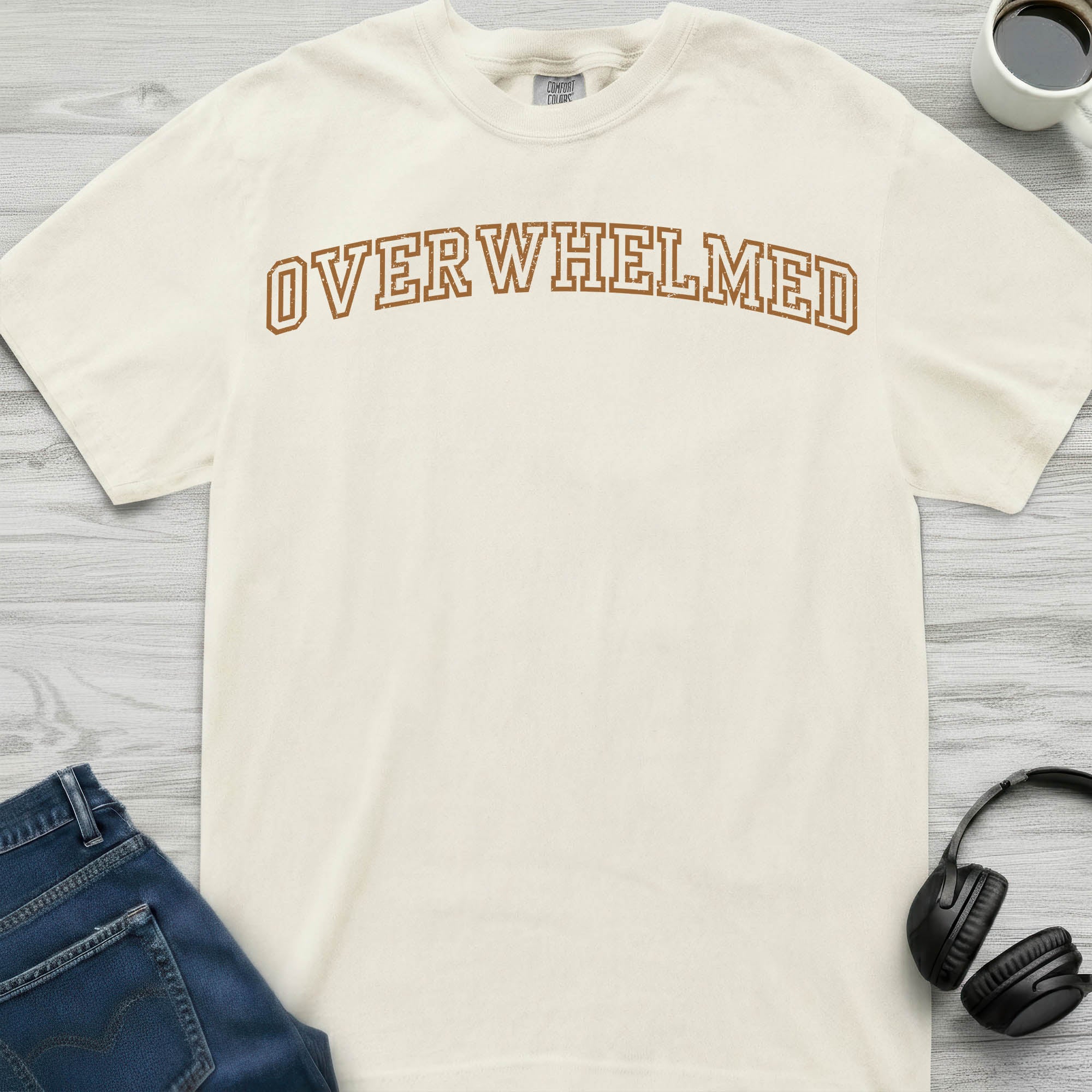 Overwhelmed Varsity T-Shirt