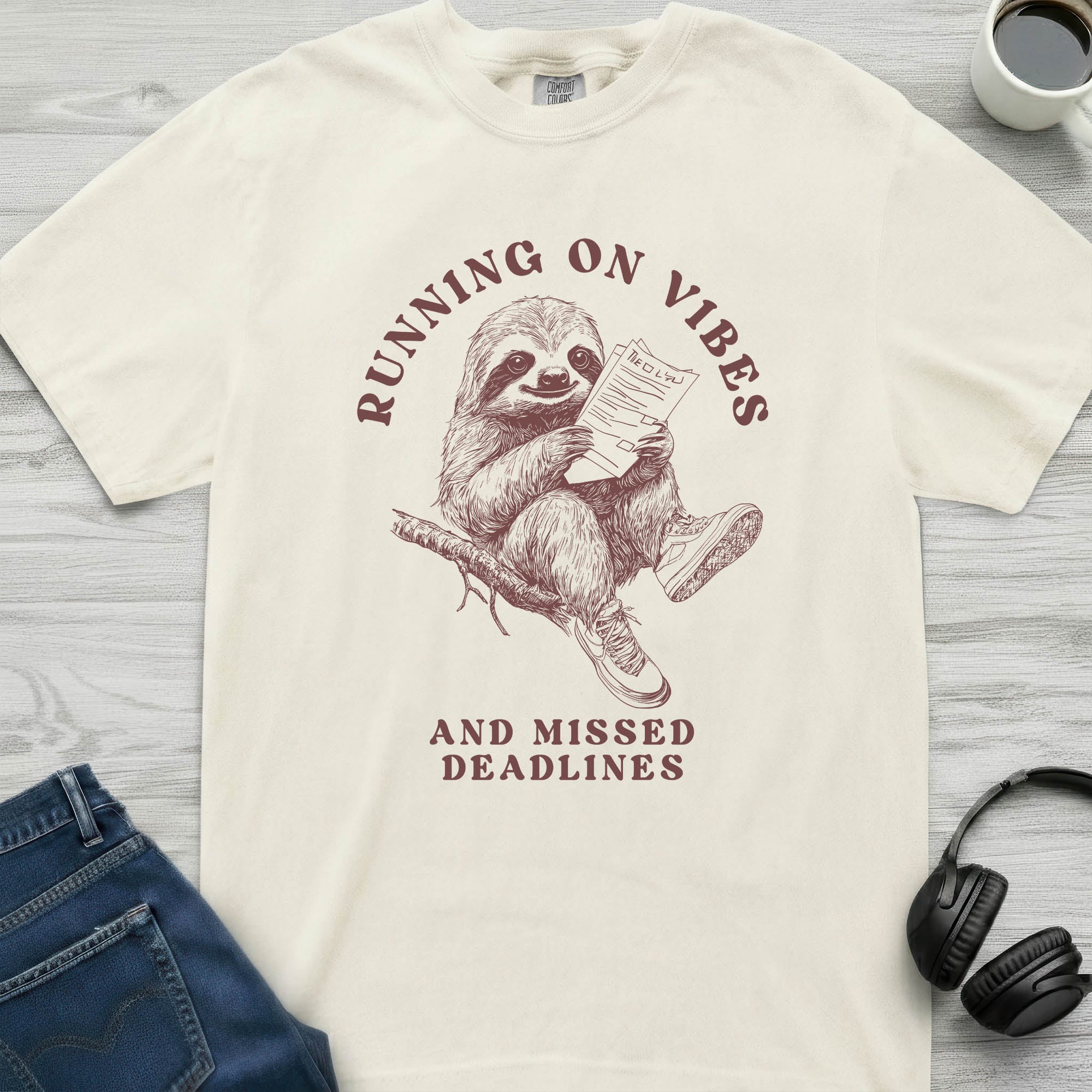 Missed Deadlines Sloth T-Shirt