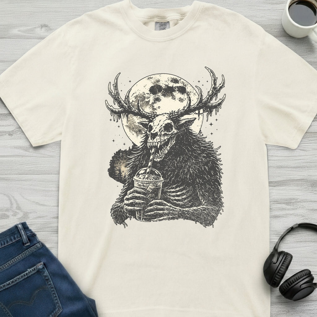 Wendigo Moon Coffee T-Shirt