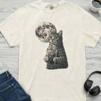 Iced Coffee Moon Cat T-Shirt