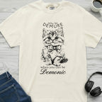 Demure Demonic Cat T-Shirt