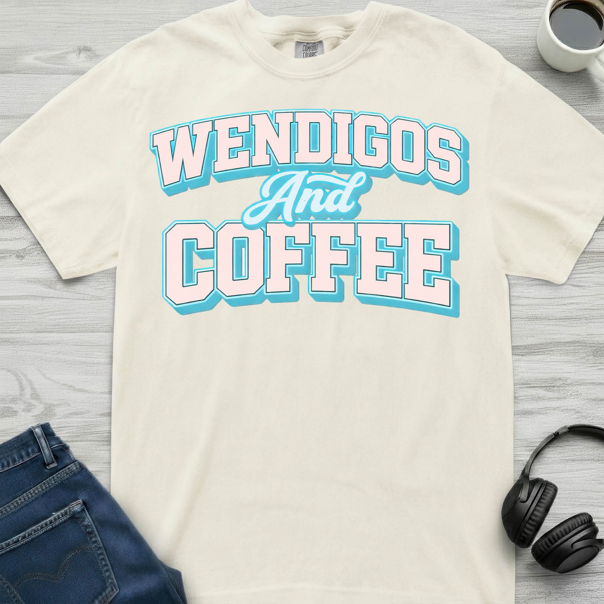 Wendigo and Coffee T-Shirt
