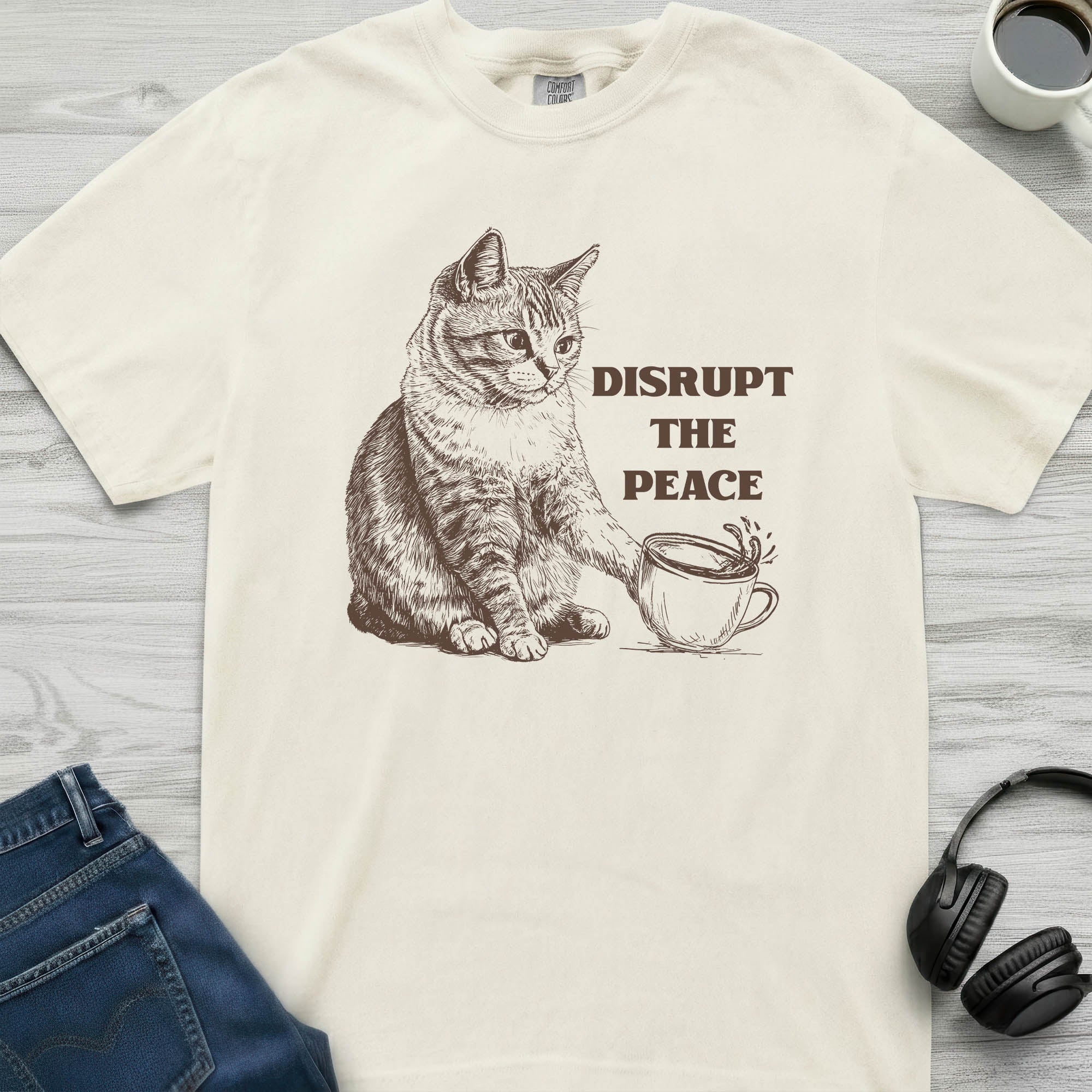 Disruption Cat T-Shirt
