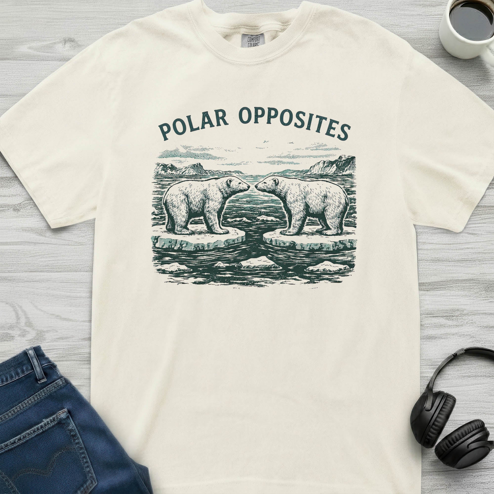 Polar Opposites Polar Bear T-Shirt